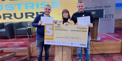 Idea Shefkiu, studente e Vitit të tretë ka fituar çmimin e dytë në Panairin Konventa e Drurit, Edicioni i 5-të.